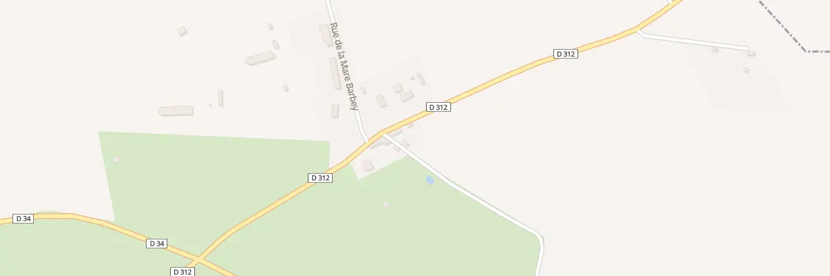 Plan du 254 Rte de Saint-eustache à Mélamare