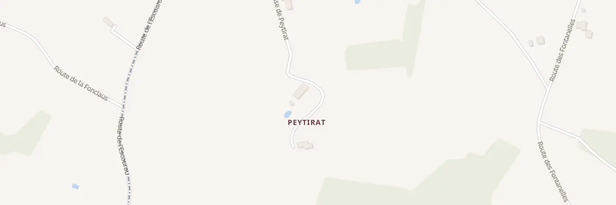 Plan du 384 Imp de Peytirat à Sigoulès-et-Flaugeac