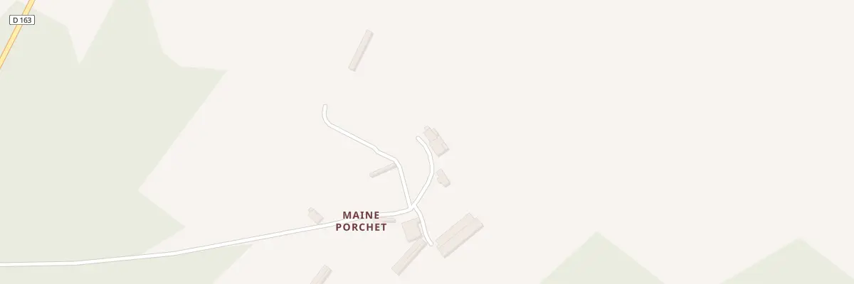 Plan du 5166 Le Maine Porchet à Feuillade