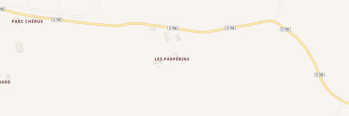 Plan du 3 Imp des Parperins à Champeaux-sur-Sarthe