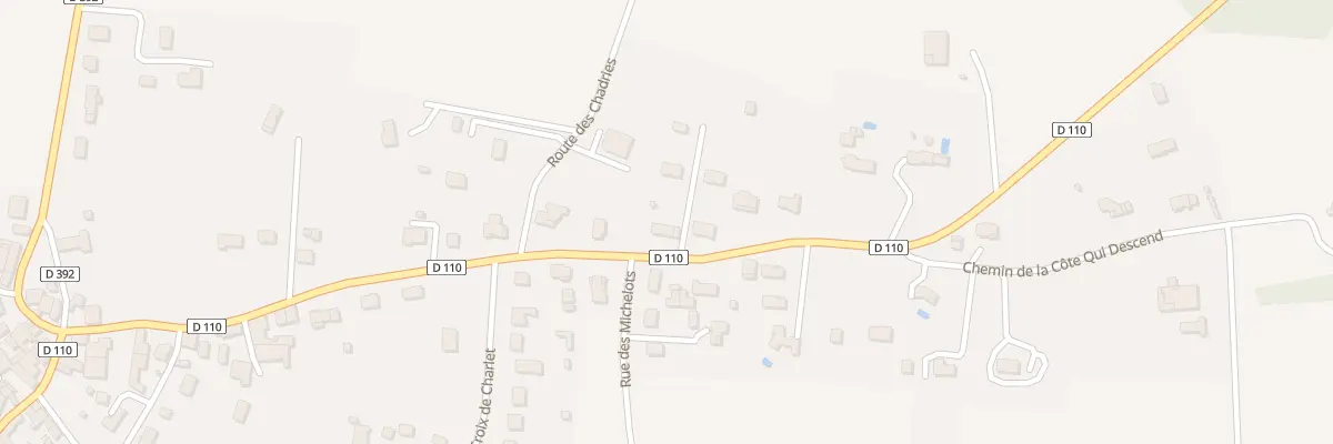 Plan du 27C Rte de Mazerolles à Saint-Sornin