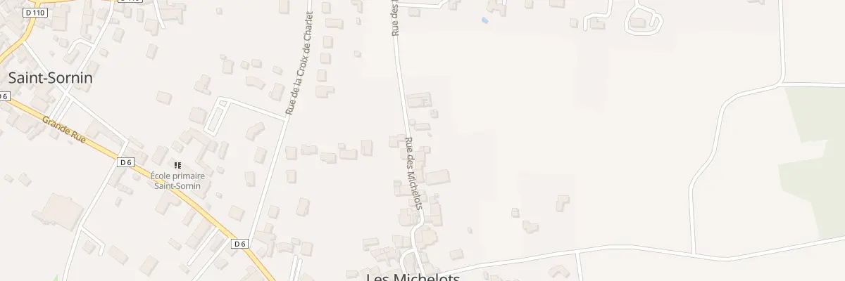Plan du 16 Rue des Michelots à Saint-Sornin