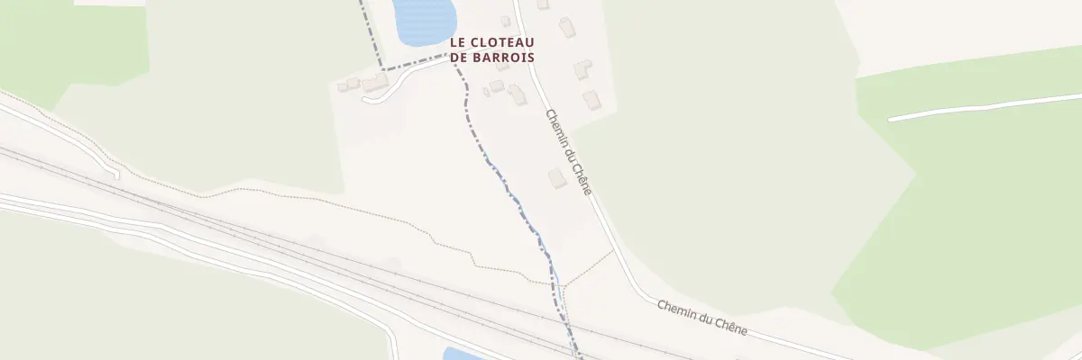 Plan du 619 Che du Chêne à Lombron