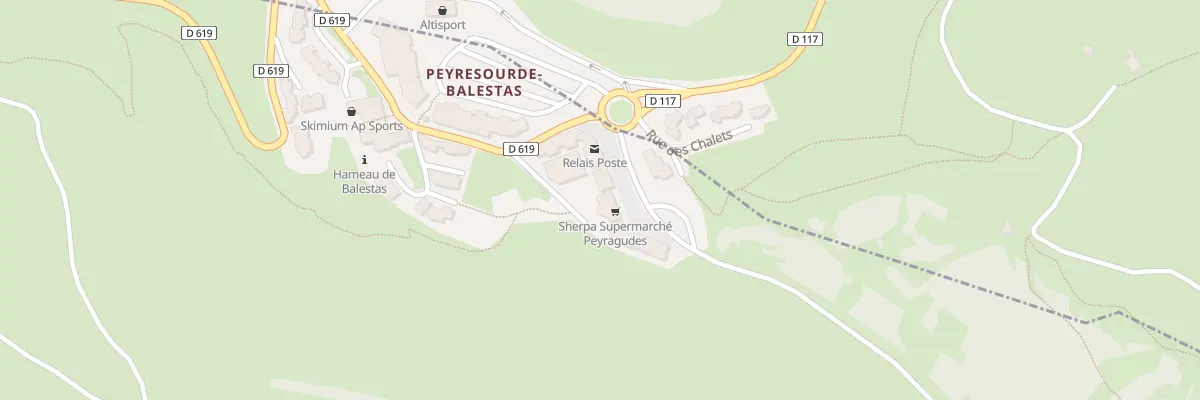 Plan du 4 Rte des Pistes à Germ
