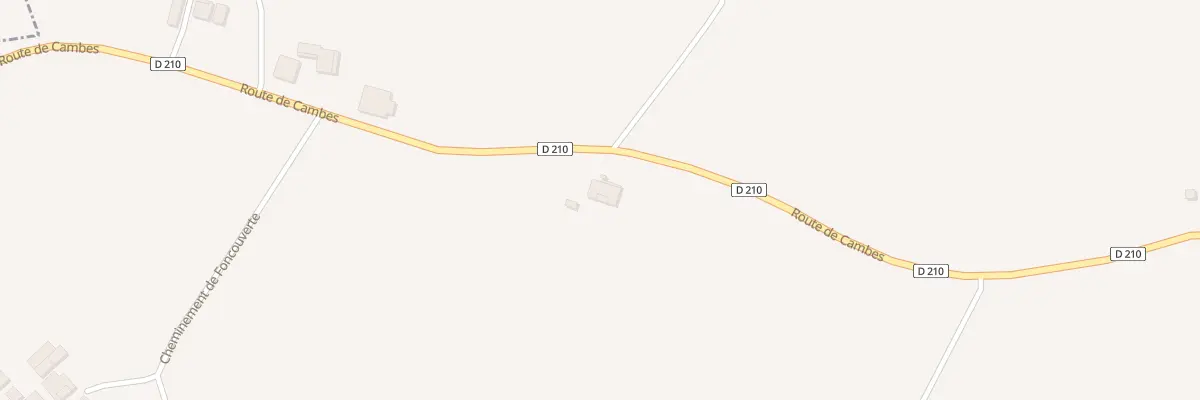 Plan du 59 Bernifau Bas à Brugnac