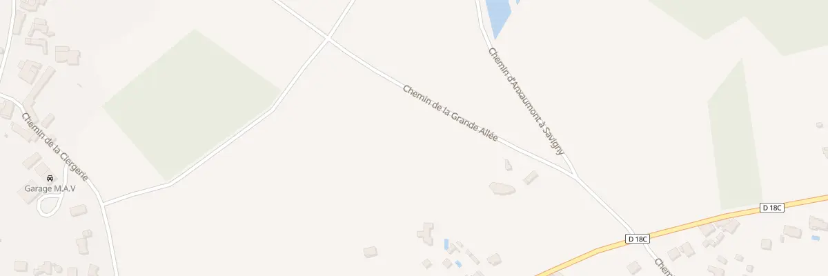 Plan du 37 Che de la Grande Allée à Sèvres-Anxaumont