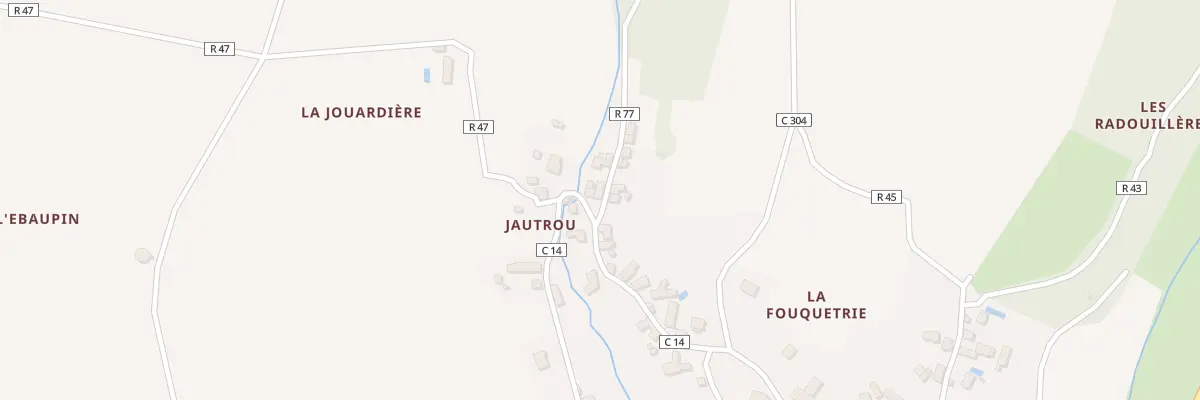 Plan du 22 Jautrou à Avon-les-Roches