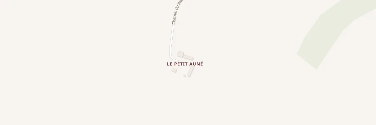 Plan du 68 Le Petit Aune à Origny-le-Roux