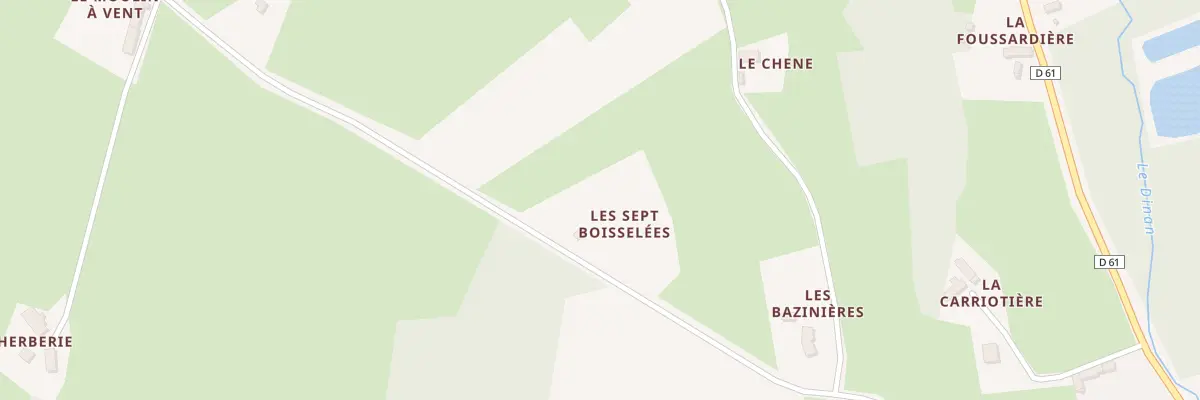 Plan du 5224 Les Sept Boisselees à Thoiré-sur-Dinan