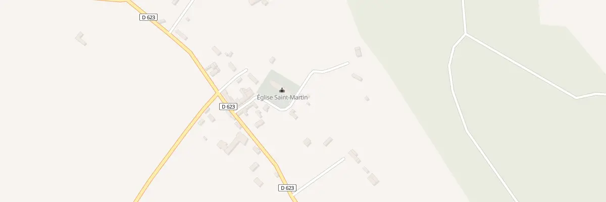 Plan du 90 Le Village à Triqueville