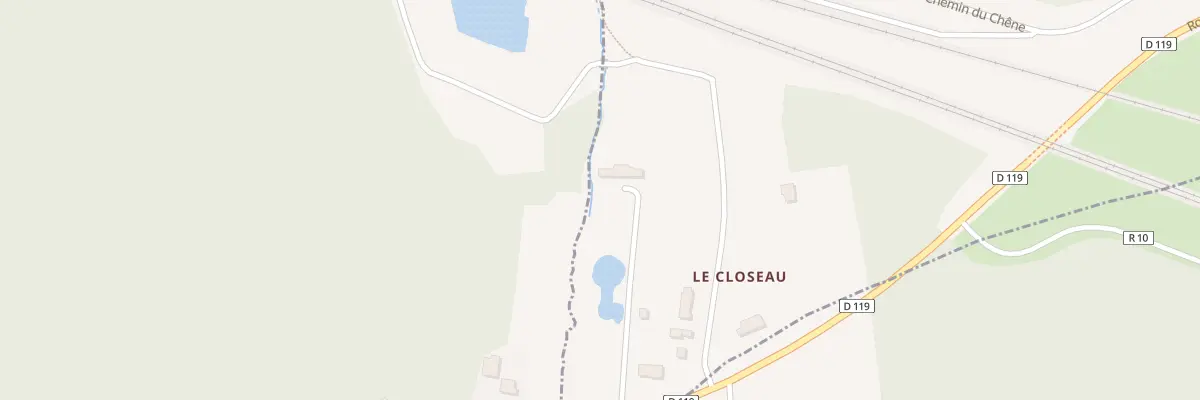 Plan du 1 Che de Barrois à Lombron