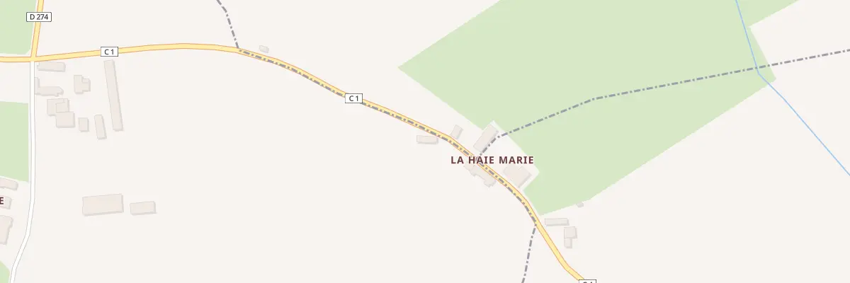 Plan du 1 La Haie Marie à Saint-Pierre-des-Ormes