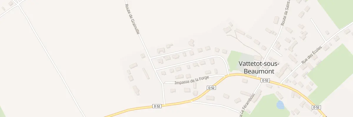 Plan du 3 All de la Plaine à Vattetot-sous-Beaumont