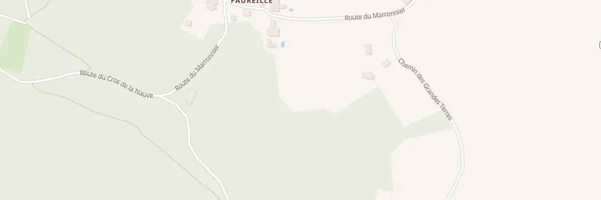 Plan du 1191 Faureille à Chantérac