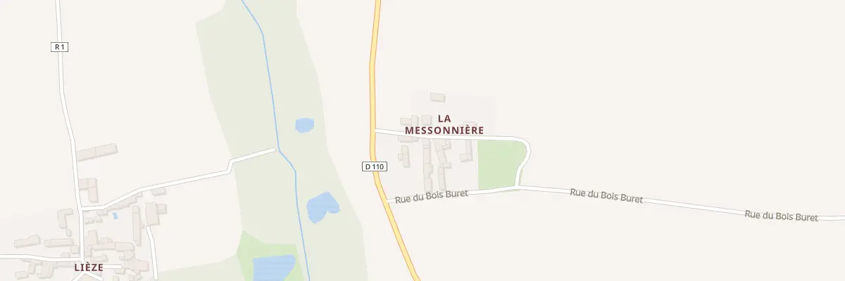 Plan du 29 La Messonniere à Chezelles