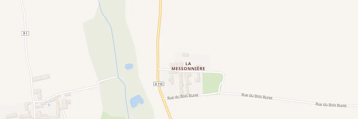 Plan du 30 La Messonniere à Chezelles
