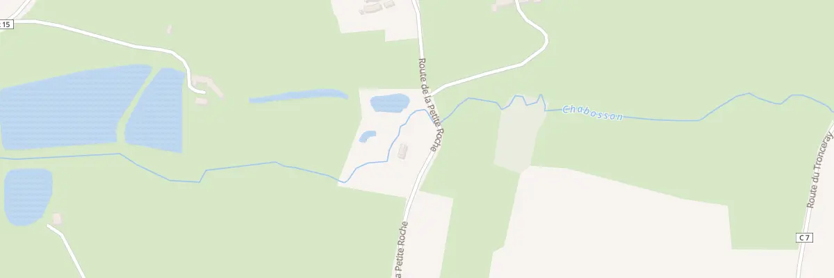 Plan du 261 Rte de la Petite Roche à Pruillé-l’Éguillé