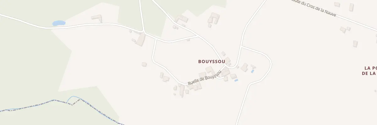 Plan du 10 Bouyssou à Chantérac