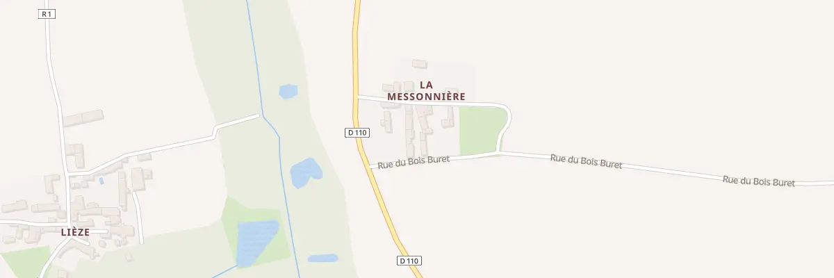 Plan du 28 La Messonniere à Chezelles