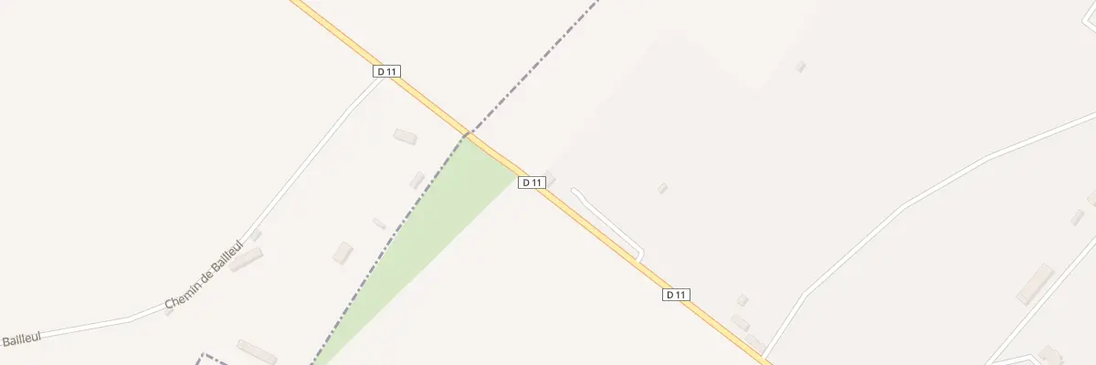 Plan du 24 Rte du Château à Angerville-Bailleul