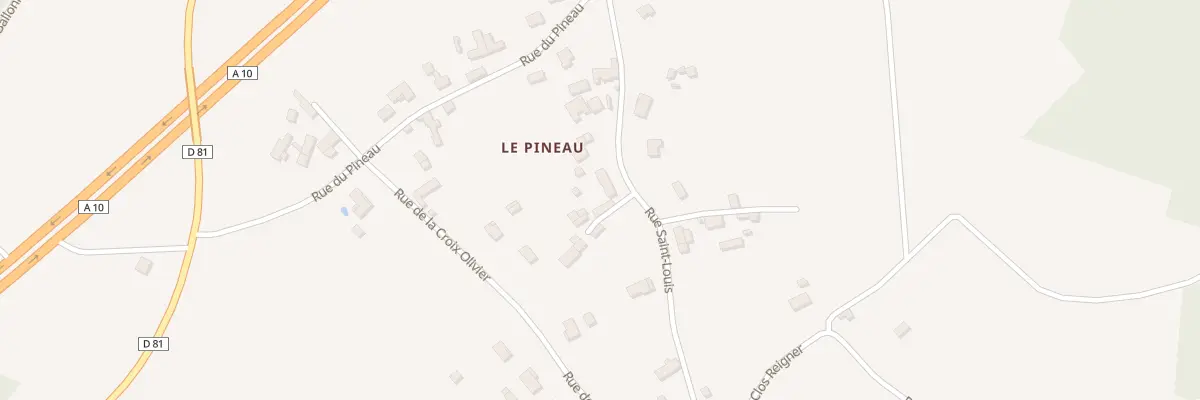 Plan du 6 Rue Saint Louis à Beaumont Saint-Cyr
