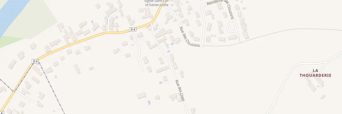 Plan du 13 Rue des Lises à Beaumont Saint-Cyr