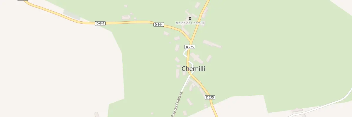 Plan du 10 Le Bourg à Chemilli