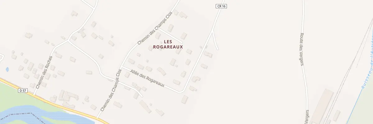 Plan du 15 All des Rogareaux à Azay-le-Rideau