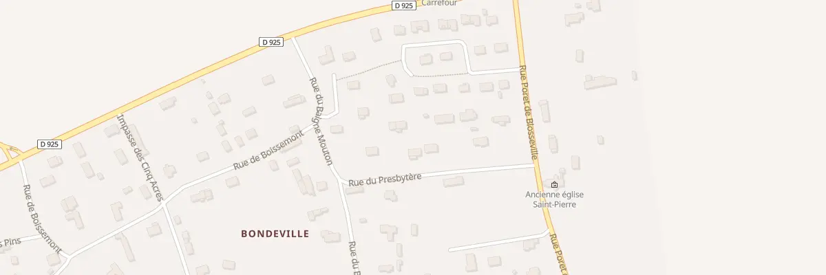 Plan du 4 Rue du Presbytere à Sainte-Hélène-Bondeville