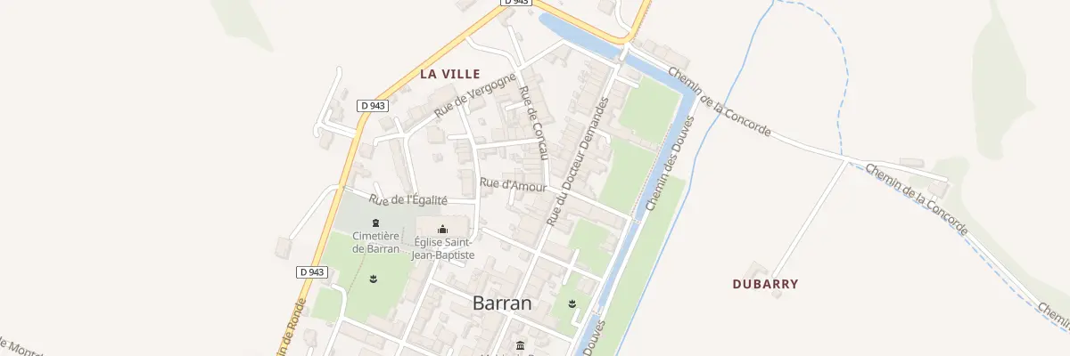 Plan du 4 Pl des Centenaires à Barran