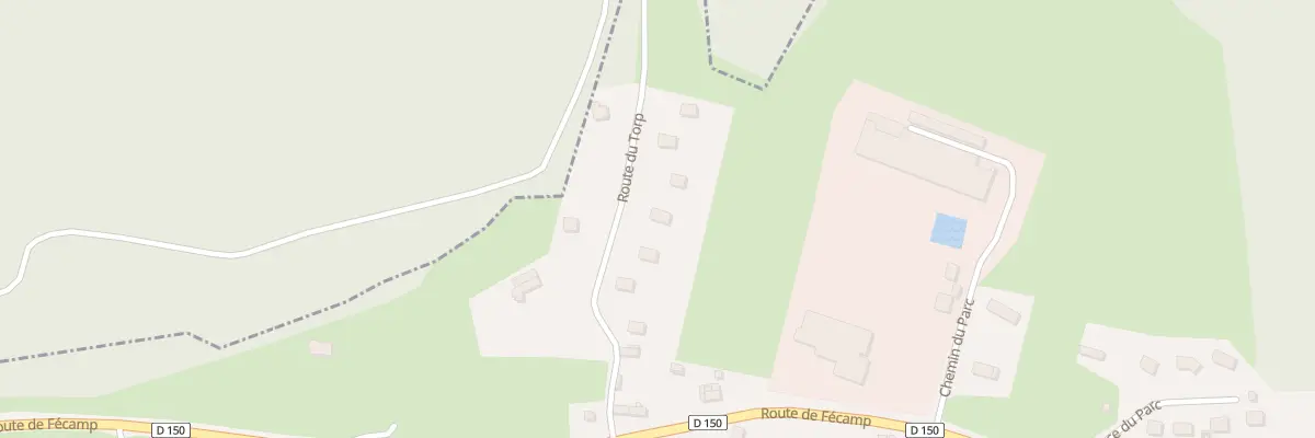 Plan du 176 Rte du Torp à Colleville