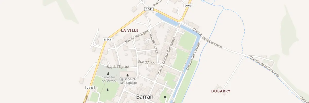 Plan du 9 Rue de Concau à Barran
