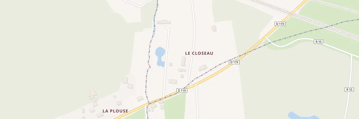 Plan du 33 Che de Barrois à Lombron