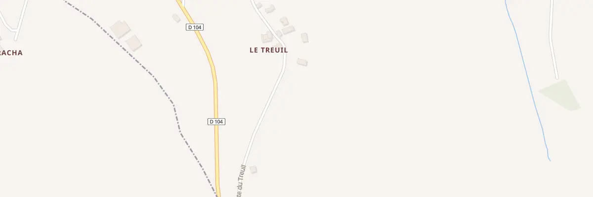 Plan du 76C Le Treuil à Douchapt