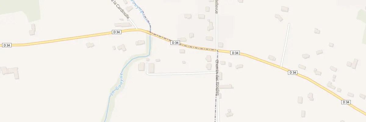 Plan du 5 Rte de Marville à Prigonrieux