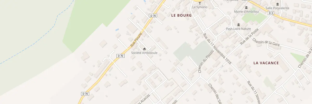 Plan du 9B Rue Fleurie à Ambillou
