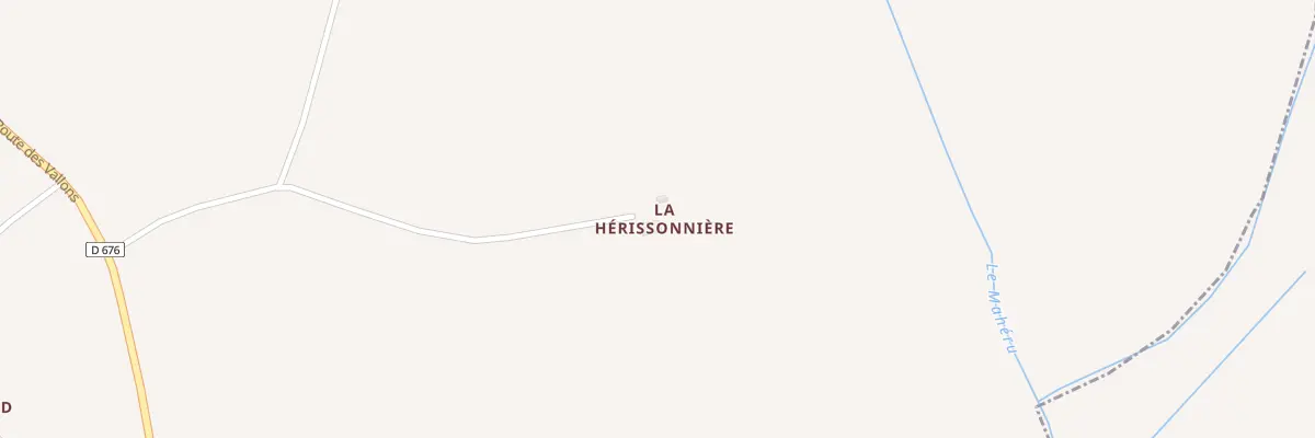 Plan du 122 La Herissonniere à Mahéru