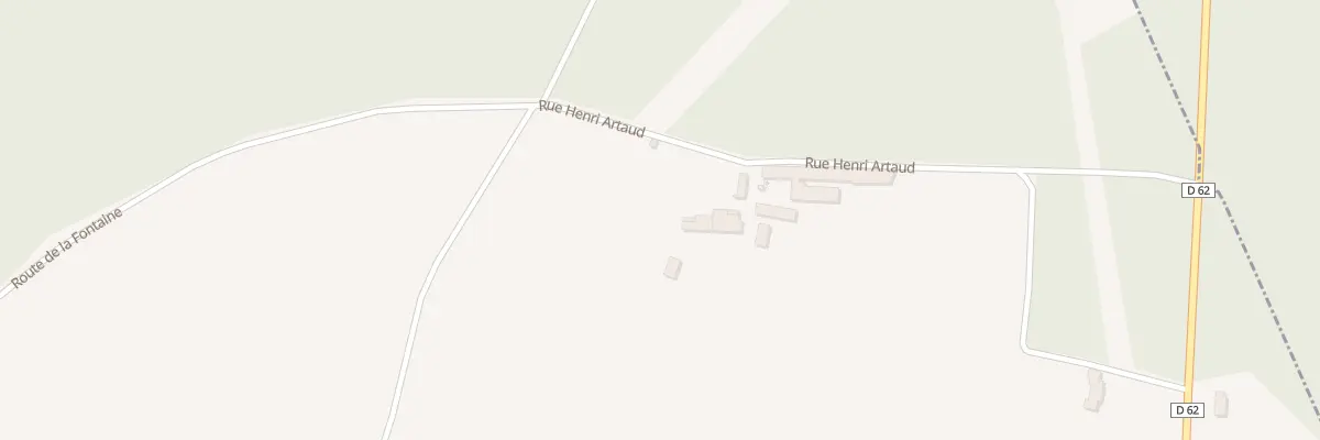 Plan du 8 Rue Henri Artaud à Angoulême