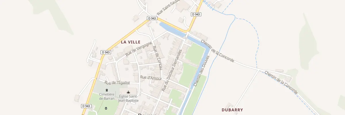 Plan du 16 Rue du Dr G. Demandes à Barran