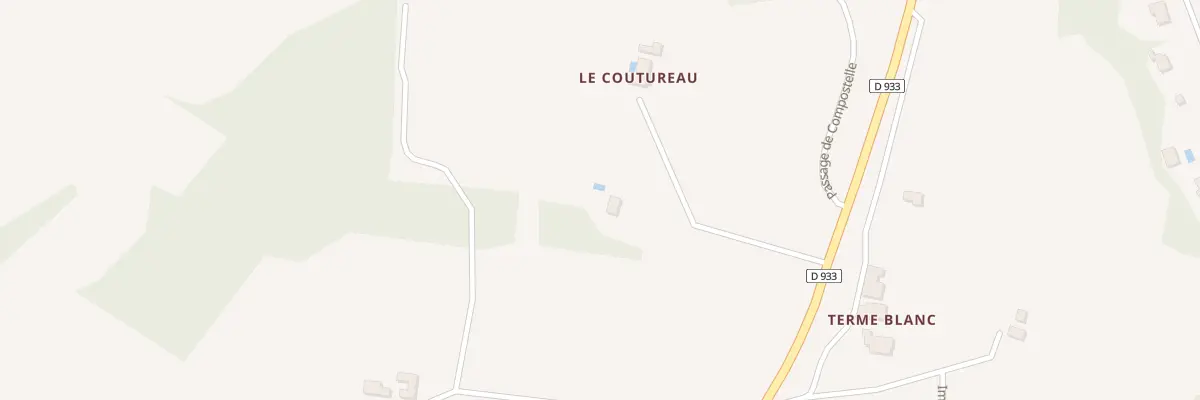 Plan du 71 Au Coutureau à Rouffignac-de-Sigoulès