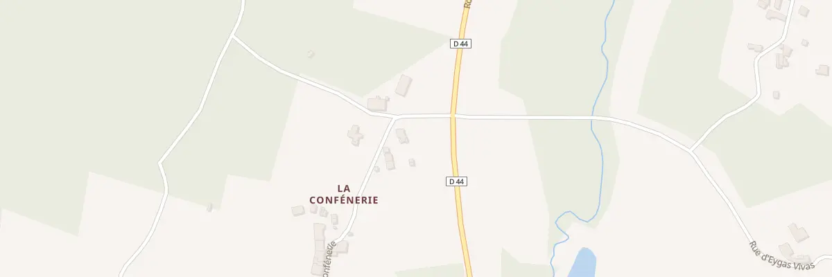 Plan du 1 Rue de la Confenerie à Saint-Germain-du-Salembre