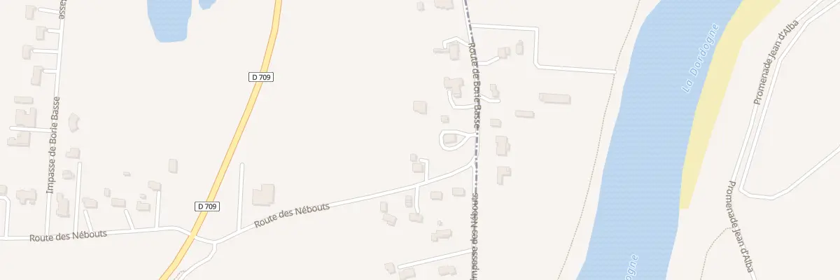 Plan du 167 Rte des Nébouts à Prigonrieux
