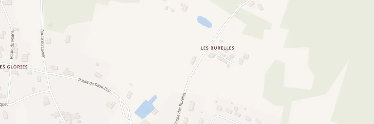 Plan du 1 Rte des Burelles à Douchapt