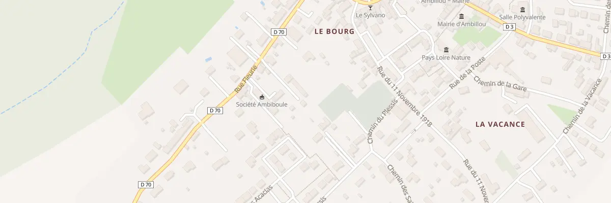 Plan du 7T Rue Fleurie à Ambillou