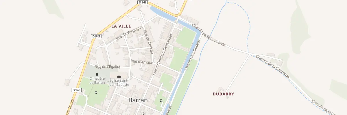 Plan du 15 Rue du Dr G. Demandes à Barran