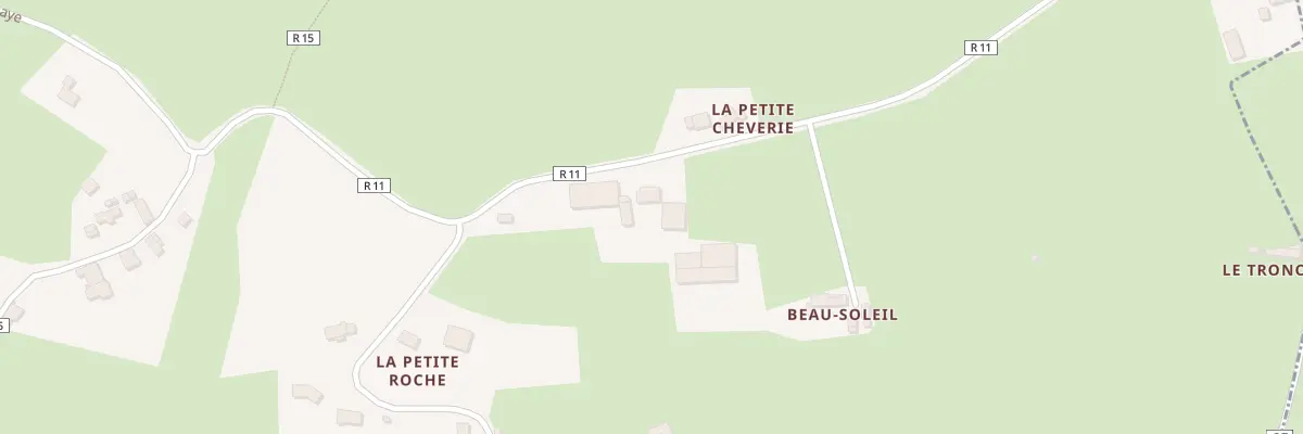 Plan du 140 Rte de la Chevrie à Pruillé-l’Éguillé