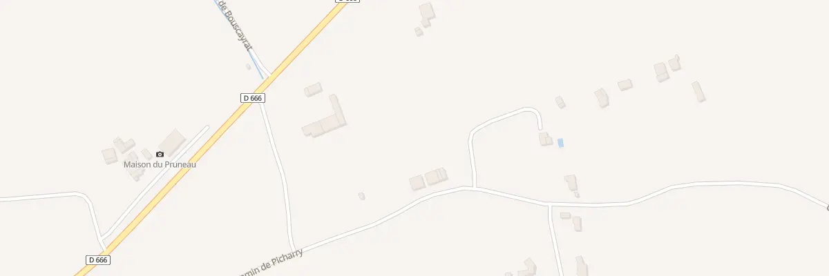 Plan du 609 Che de Picharry à Lafitte-sur-Lot