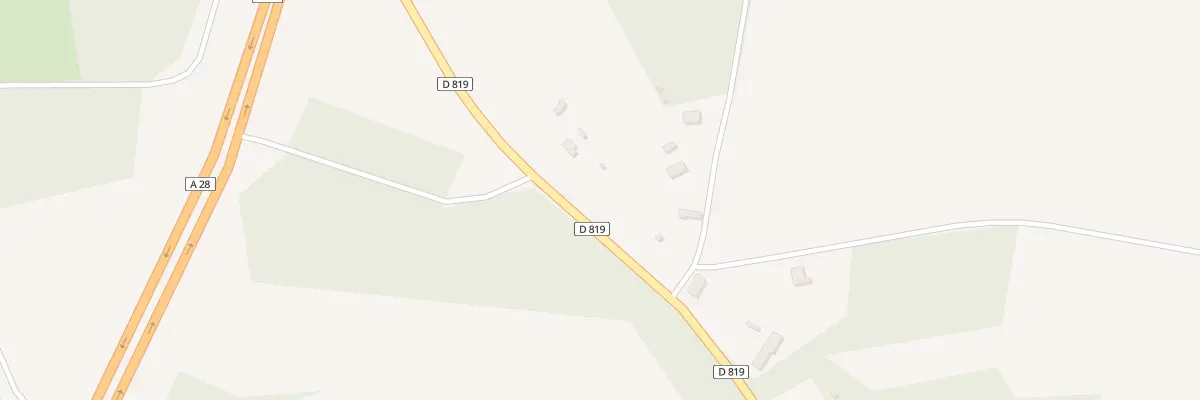 Plan du 14 Imp de la Mare Péreuse à La Chapelle-Gauthier
