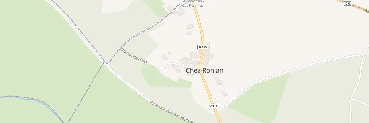Plan du 8 Che des Pres à Vouthon