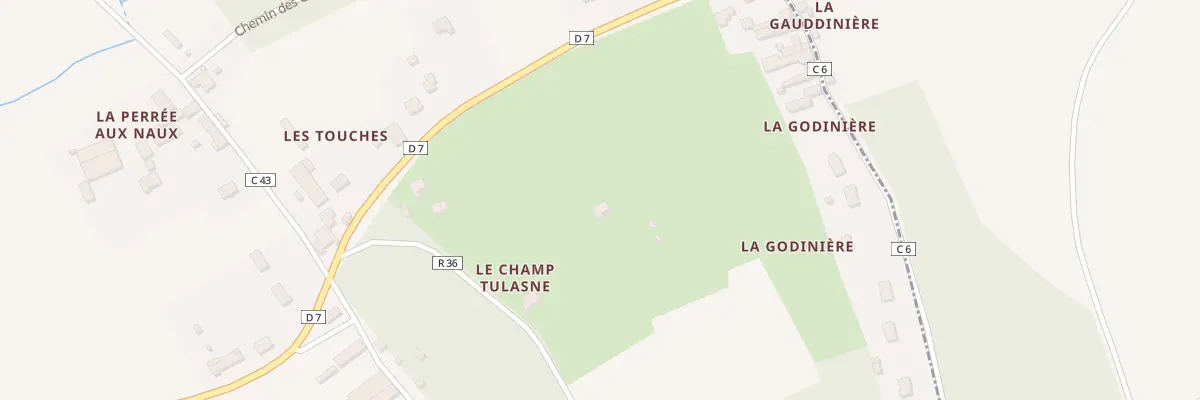 Plan du 4 Les Touches à Lignières-de-Touraine